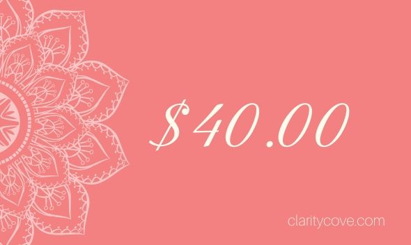 Clarity Cove Gift Cards from $10 to $1000 | Gift Certificate Voucher Coupon - claritycove.com