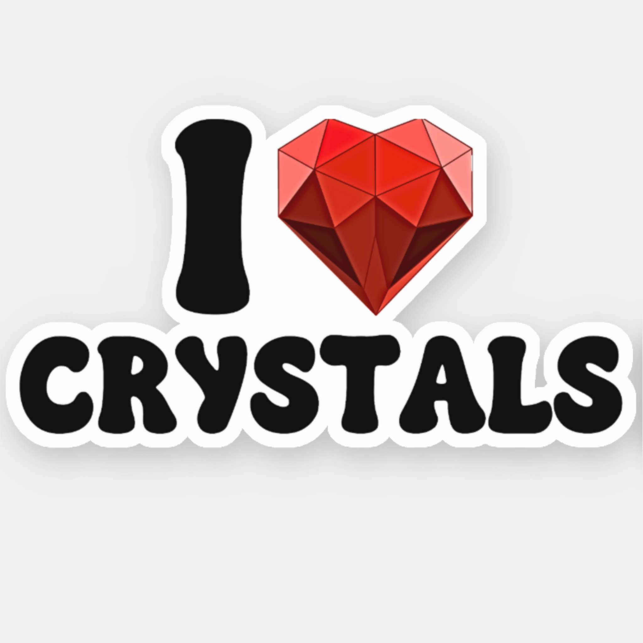 I HEART CRYSTALS Valentine's Day for Crystal Lovers! I LOVE CRYSTALS