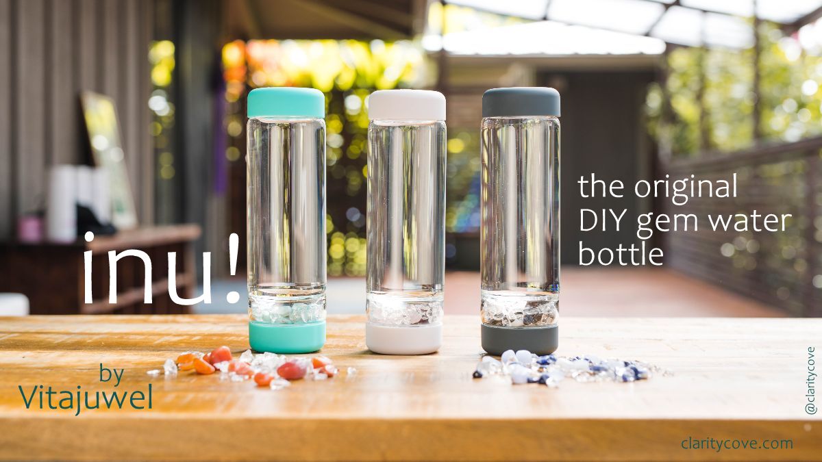 The New DIY Crystal Water Bottles are here at Clarity Cove and they're pretty great!