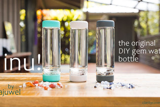 The New DIY Crystal Water Bottles are here at Clarity Cove and they're pretty great!