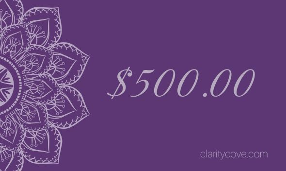 Clarity Cove Gift Cards from $10 to $1000 | Gift Certificate Voucher Coupon - claritycove.com