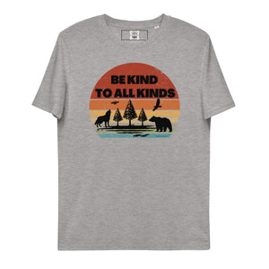be kind to all kinds organic cotton t shirt clarity cove